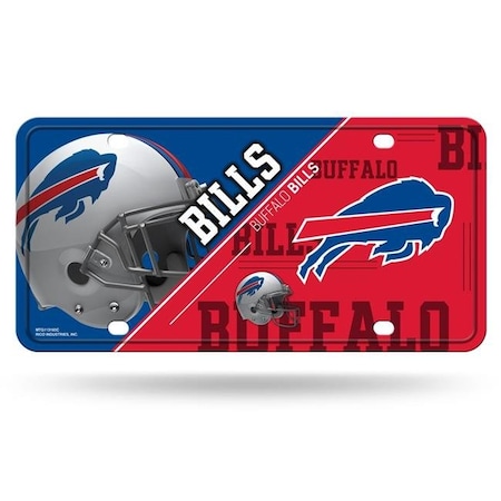 Rico Industries Buffalo Bills License Plate Metal 6734548502